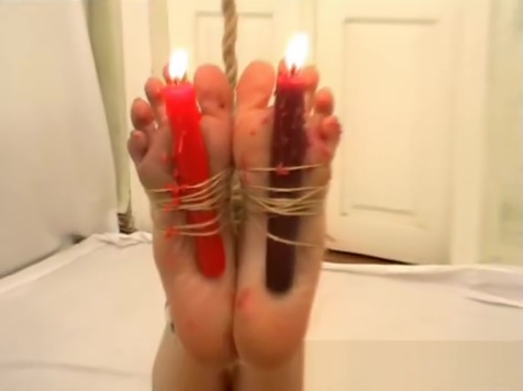 All Tied Up And Candle Wax Burns Ayaklar
